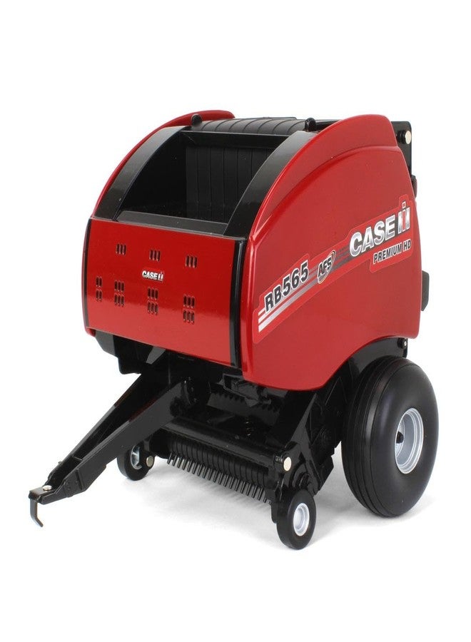 إرتل مكبس بالات دائرية من طراز ERTL 1/16 Case IH RB565 مع بالتين دائريتين، 44313 - Image 1