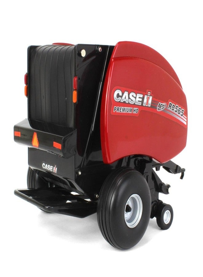 إرتل مكبس بالات دائرية من طراز ERTL 1/16 Case IH RB565 مع بالتين دائريتين، 44313 - Image 4