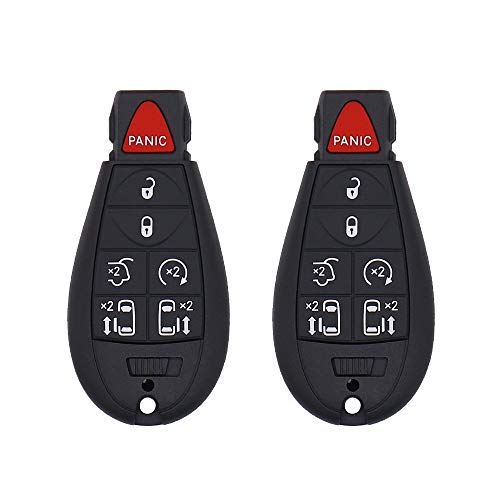HARUMA Keyless Entry Remote Key Fob for VW 2009-2016 Routan for Dodge 2009-2019 Grand Caravan for Chrysler 2008-2018 Town and Country（IYZ-C01C） - Image 1