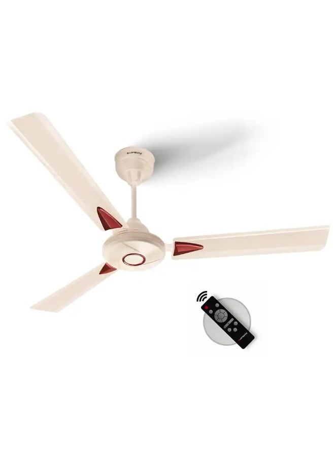 Longway Aero 1200 mm BLDC Ceiling Fan with Remote Control | Ivory