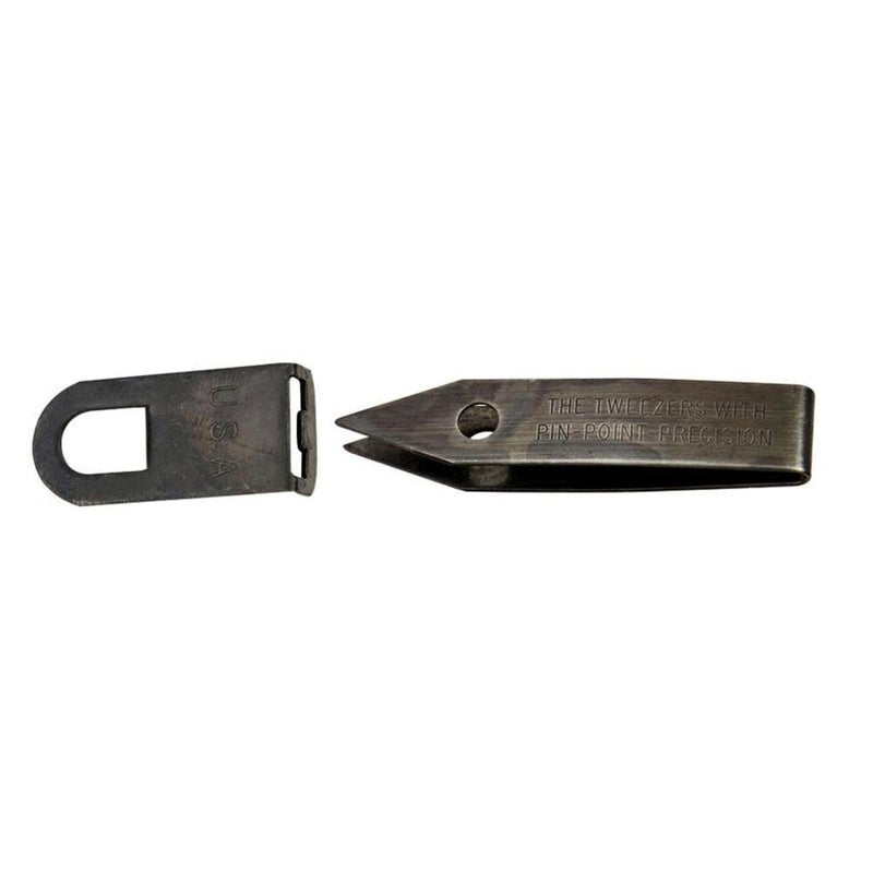 Sliver Gripper Black Oxide Uncle Bill's Key Chain Tweezers - Image 2