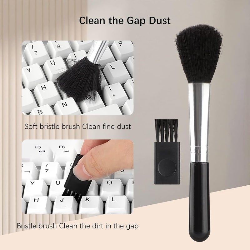 Phone Cleaning Kit - 18 in 1 Smart Cleaning Tool Kit for Smartphones, Tablets, Laptops and Earphones, Designed for Thorough and Accurate Cleaning -white - Image 3
