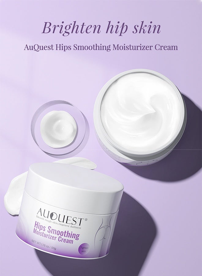 AuQuest Hips Smoothing Moisturizer Cream——Whitening Cream For Hip Moisturizing Smoothing Hydrating Skin Firming Brightening Body Care 50g - Image 4