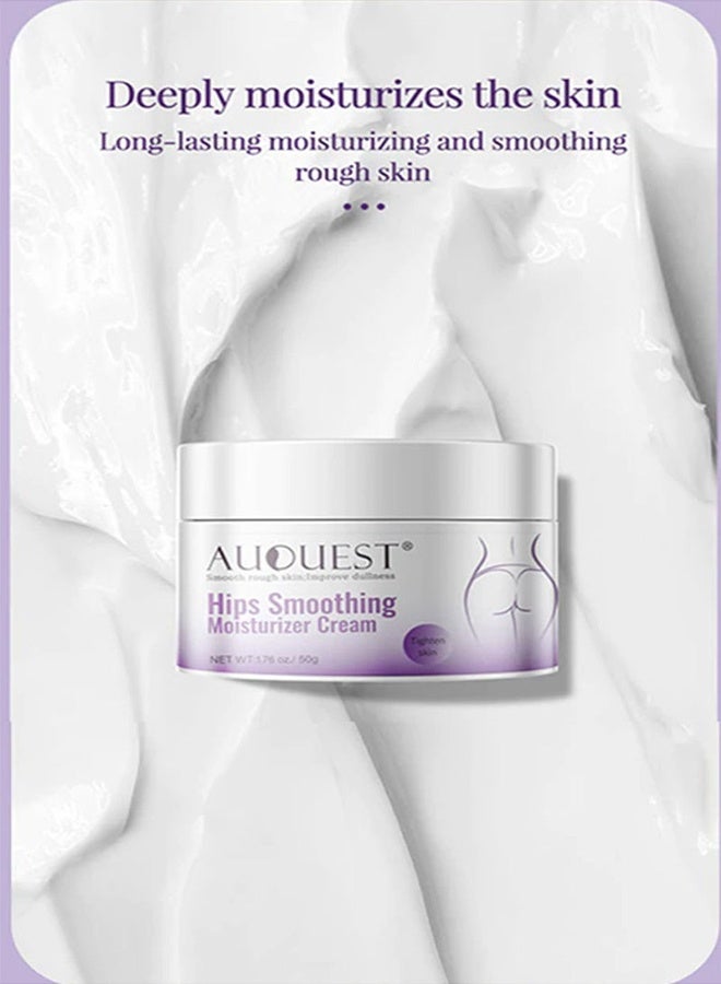 AuQuest Hips Smoothing Moisturizer Cream——Whitening Cream For Hip Moisturizing Smoothing Hydrating Skin Firming Brightening Body Care 50g - Image 5