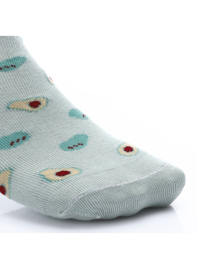 ريد قطن جوارب نسائية برسومات "أفوكادو" - Image 2