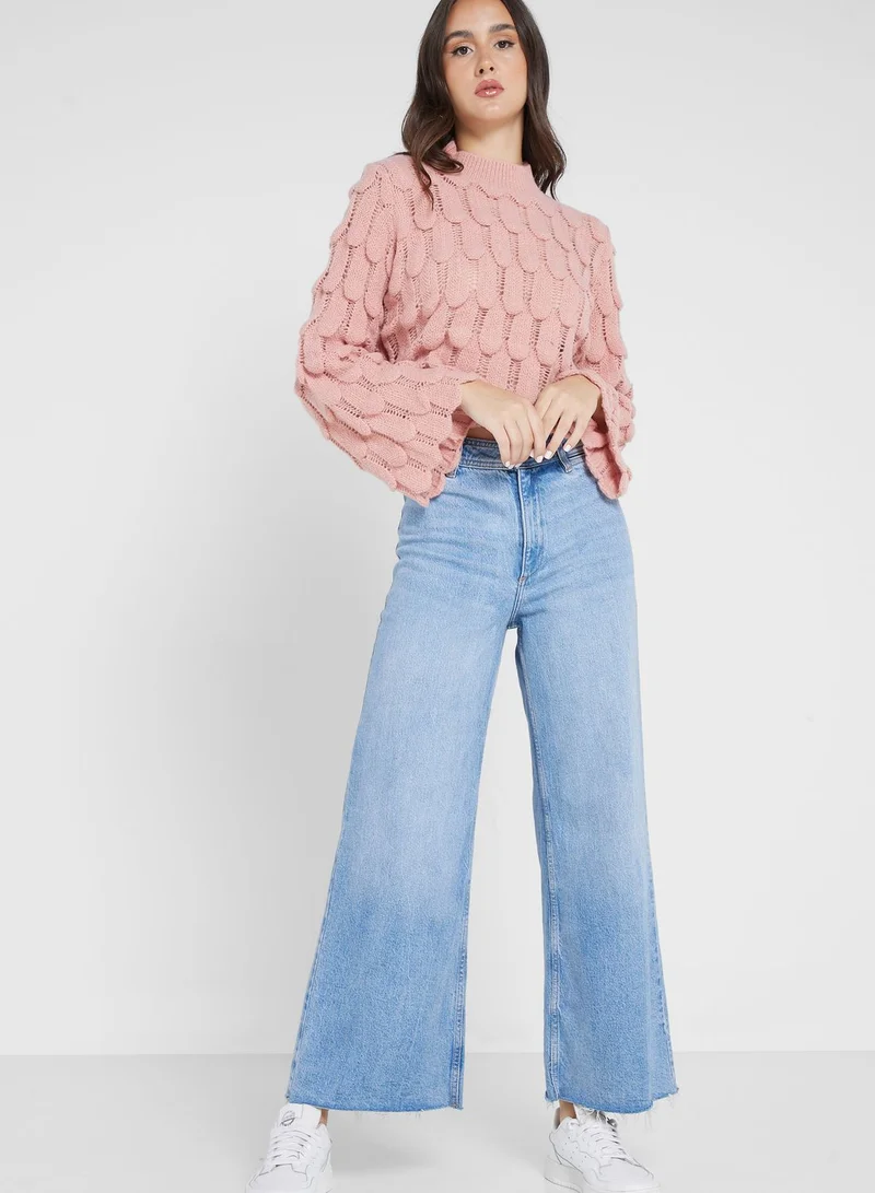 ELLA Cable Patterned Sweater