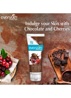 Everyuth Naturals Tan Removal Chocolate & Cherry Scrubd Tan Detoxify & Cleanseparaben Free Antioxidant Choco & Multivitamin Cherriesfor Oily Dry Normal Combination & Sensitive Skin 100G (Pack Of 2)  - Image 3
