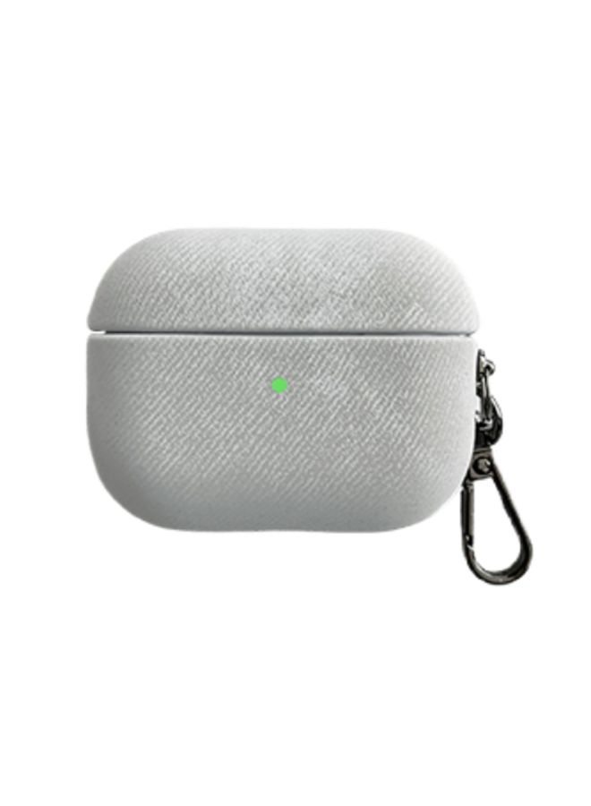 Raxoom Case Cover For AirPods Pro 2 Suede Earphone Protective Case White