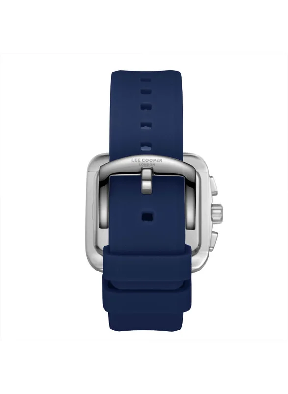 لي كوبر Lee Cooper LC08012.399 Men's Multi Function Display Watch & Silicone Strap Blue