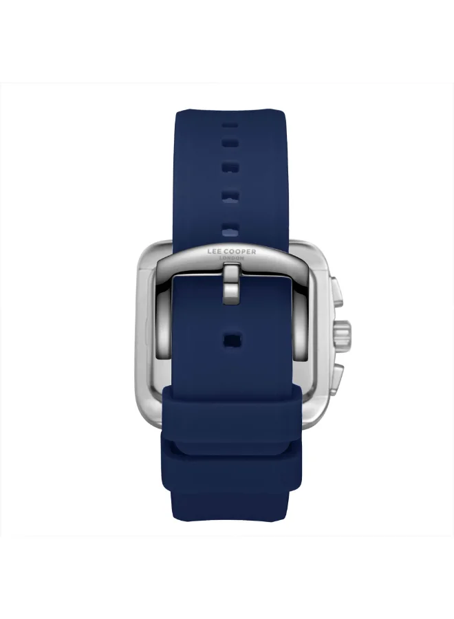 Lee Cooper Men's Silicone Multi Function Watch LC08012.399 - 40 mm