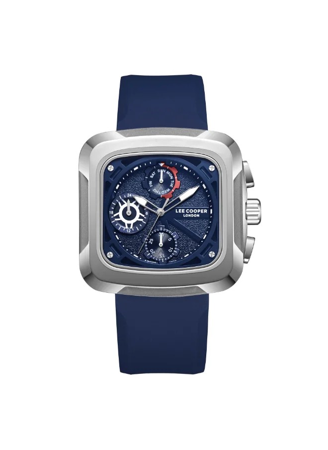 لي كوبر LEE COOPER Men Multi Function Dark Blue Smart Watch - LC08012.399