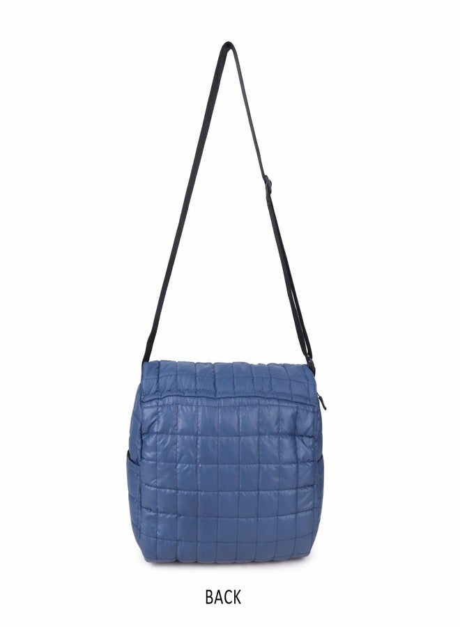 ASTRID Quilted Design Sling Bag With Zipper Closer For Girls And Women - Image 5