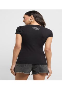 GUESS Crew Neck Graphic T-Shirt  - Image 2