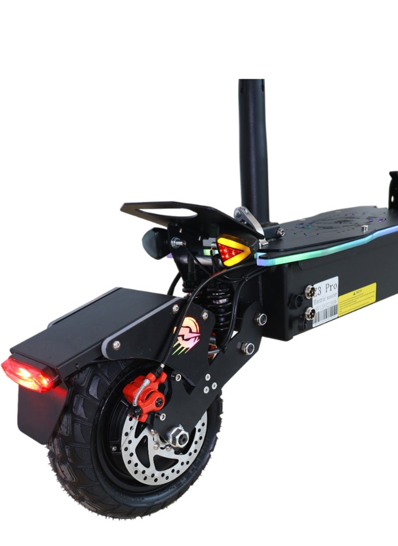 Chenxian - CHENXIAN Z3 Pro Scooter – 2200W Motor, 48V 13Ah Battery, 35-45 km Range, 70 km/h Max Speed, 4 Suspension System, LED Lights & LCD Display - Image 1