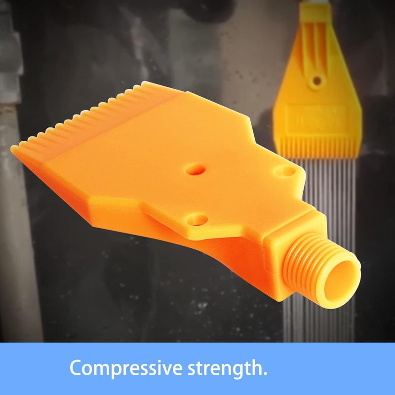 Aopin ABS Wind Nozzle - G1/4 Male, Flat Orifice, 2 Pcs for Compressed Air Machine, Dust Removal & Air Drying - Image 3