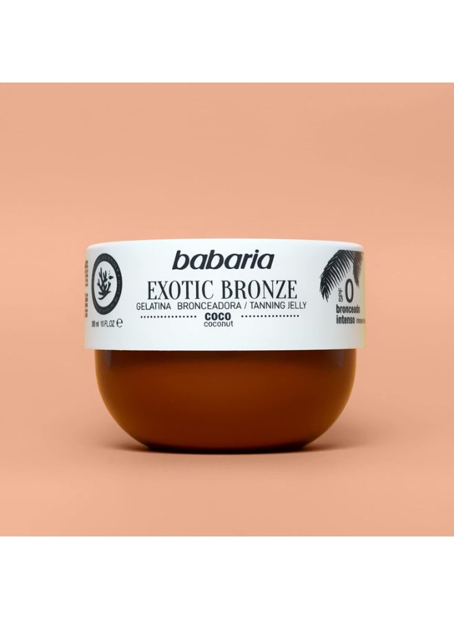 باباريا جل تسمير استوائي بجوز الهند F0 - 100 مل - نباتي، بخلاصة الألوفيرا وزيت جوز الهند - Image 3