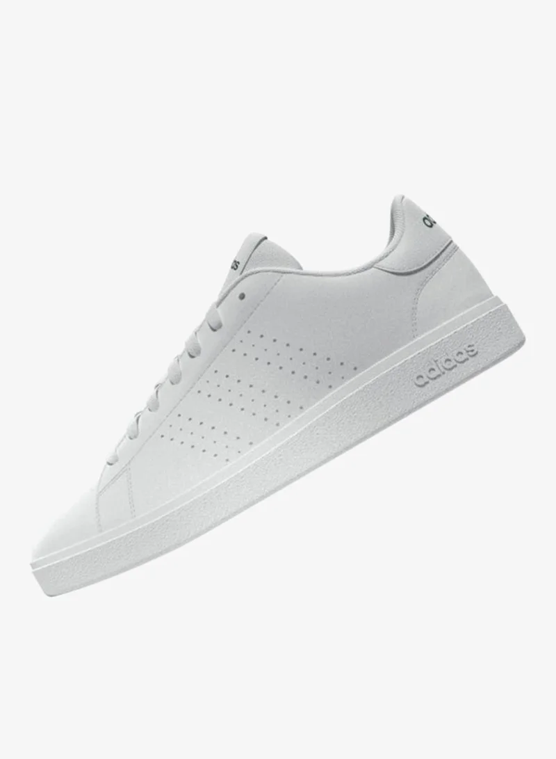 Adidas FTWWHT/FTWWHT/CGREEN Advantage Base 2.0 Shoes for Men | Best Price UAE