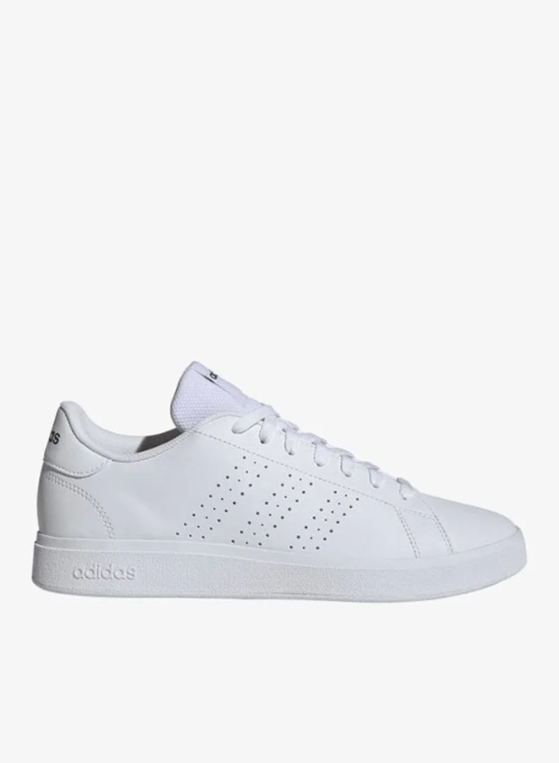 Adidas FTWWHT/FTWWHT/CGREEN Advantage Base 2.0 Shoes for Men | Best Price UAE