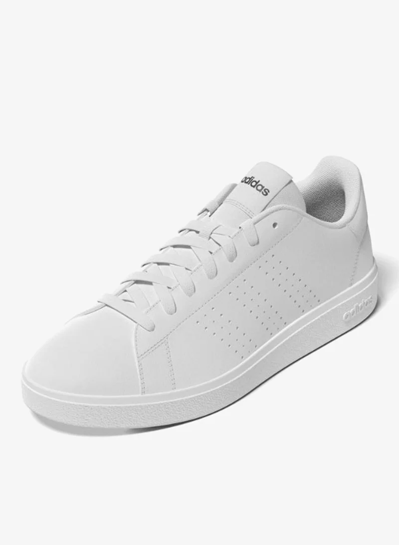 Adidas FTWWHT/FTWWHT/CGREEN Advantage Base 2.0 Shoes for Men | Best Price UAE