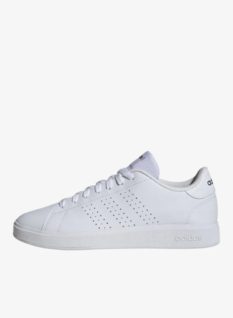 Adidas FTWWHT/FTWWHT/CGREEN Advantage Base 2.0 Shoes for Men | Best Price UAE