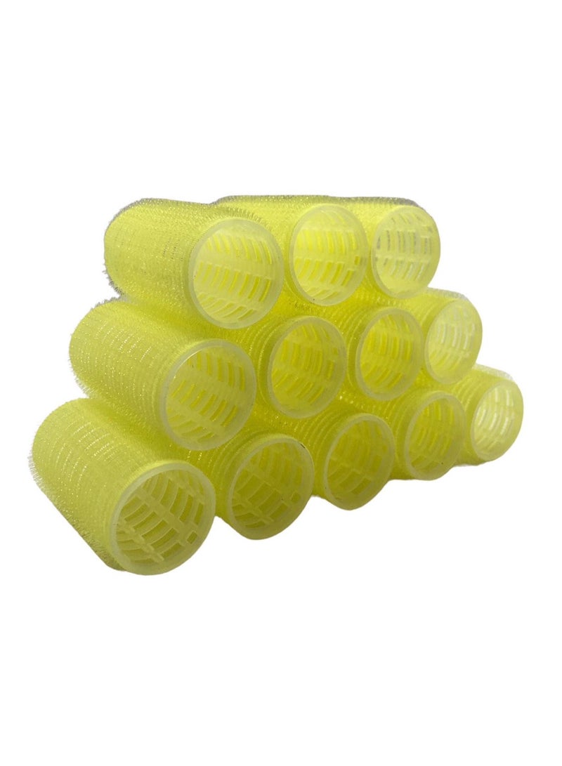 globalstar أسطوانات شعر فيلكرو جلوبالستار 12 قطعة 3.5 سم PV-34022 - Image 1