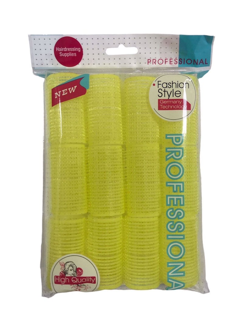 globalstar أسطوانات شعر فيلكرو جلوبالستار 12 قطعة 3.5 سم PV-34022 - Image 2