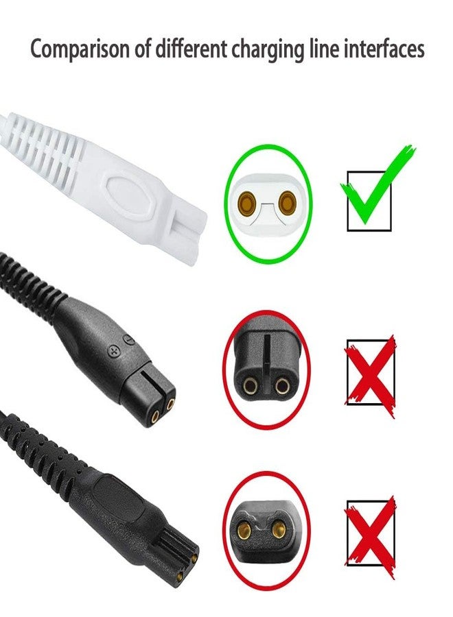 لين مي سلك USB بديل من LinMei لماكينة حلاقة الجسم Finishing Touch Flawless - Image 4