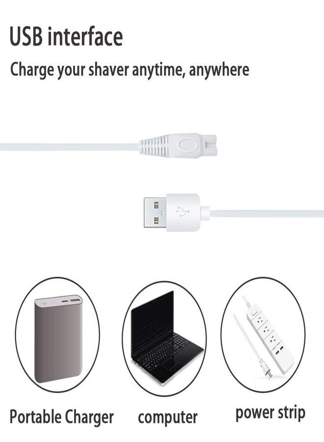 لين مي سلك USB بديل من LinMei لماكينة حلاقة الجسم Finishing Touch Flawless - Image 5
