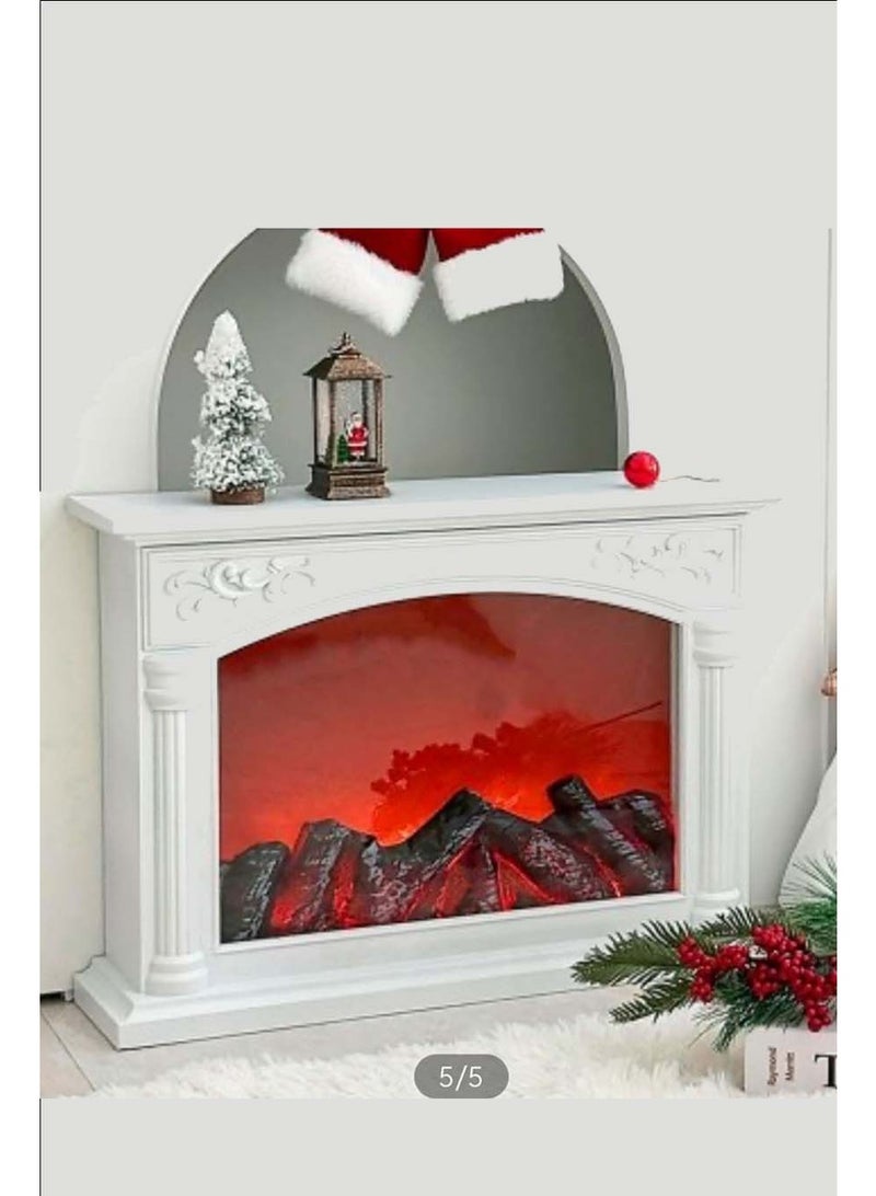 MARS Q Decorative LED lamp in the shape of a fireplace 40×56 cm - Image 3