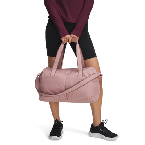 Under Armour Womens Studio Lite Duffle Bag 673 Tourmaline Pink Maroon Mist One Size Fits Most - Image 3