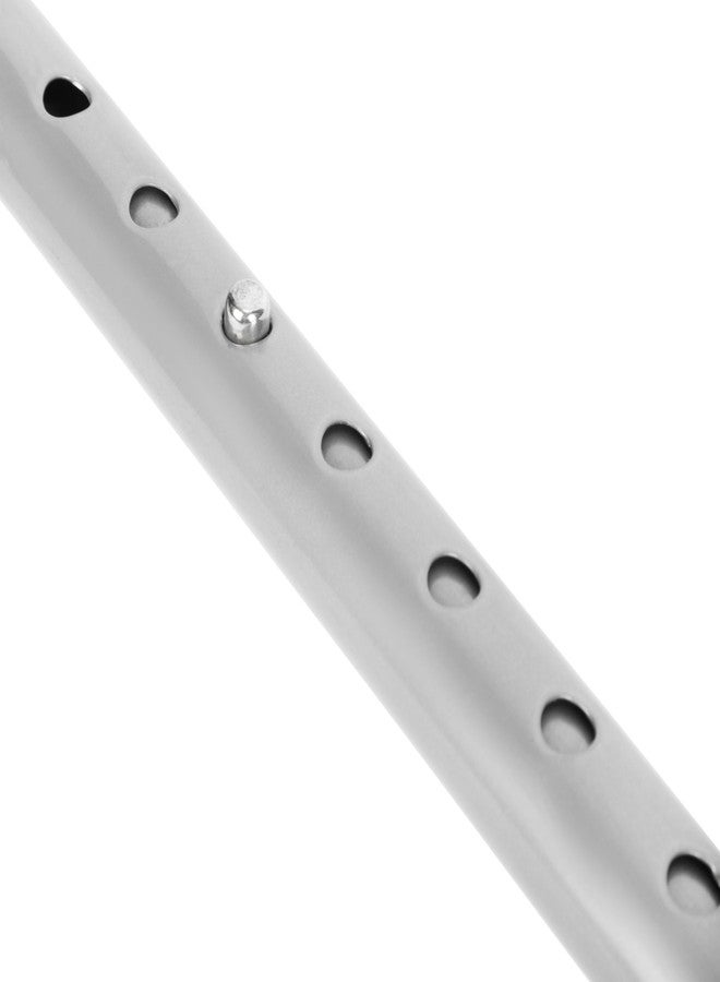 عصا المشي الفاخرة ذات الأربع أرجل من دكتور تورسو بقاعدة ثابتة | هيكل من الفولاذ الطري | ارتفاع قابل للتعديل | مانعة للانزلاق | للرجال/النساء | المرضى | كبار السن (رمادي) - Image 4