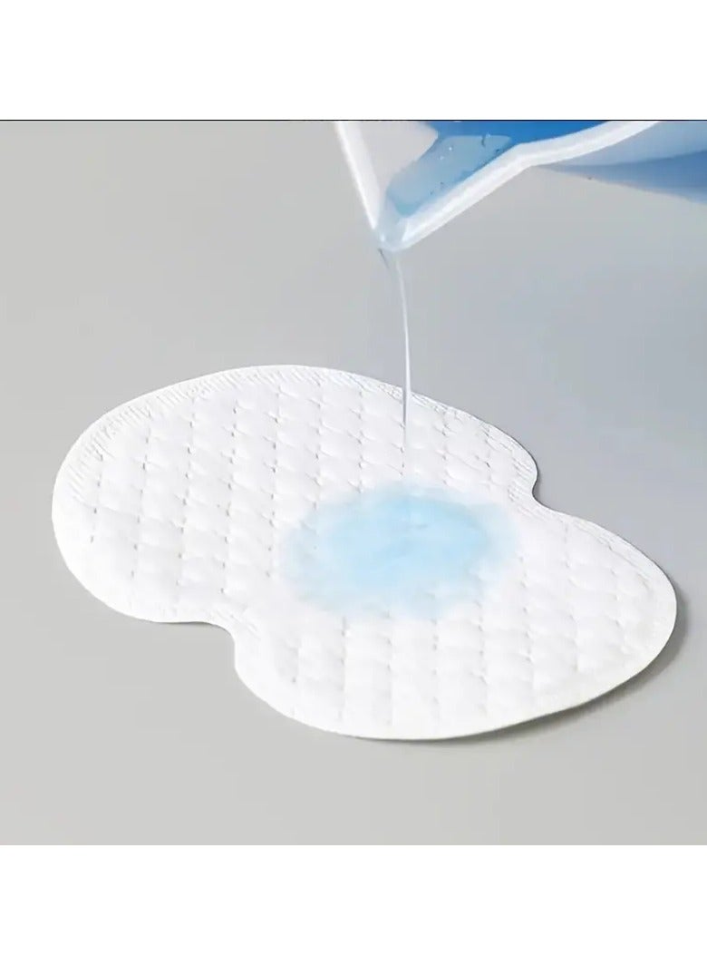 Generic Pair Disposable Anti Sweat Underarm Pad Stay Fresh Comfortable All Summer Long with 10pcs Disposable Underarm Sweat Pads  - Image 2