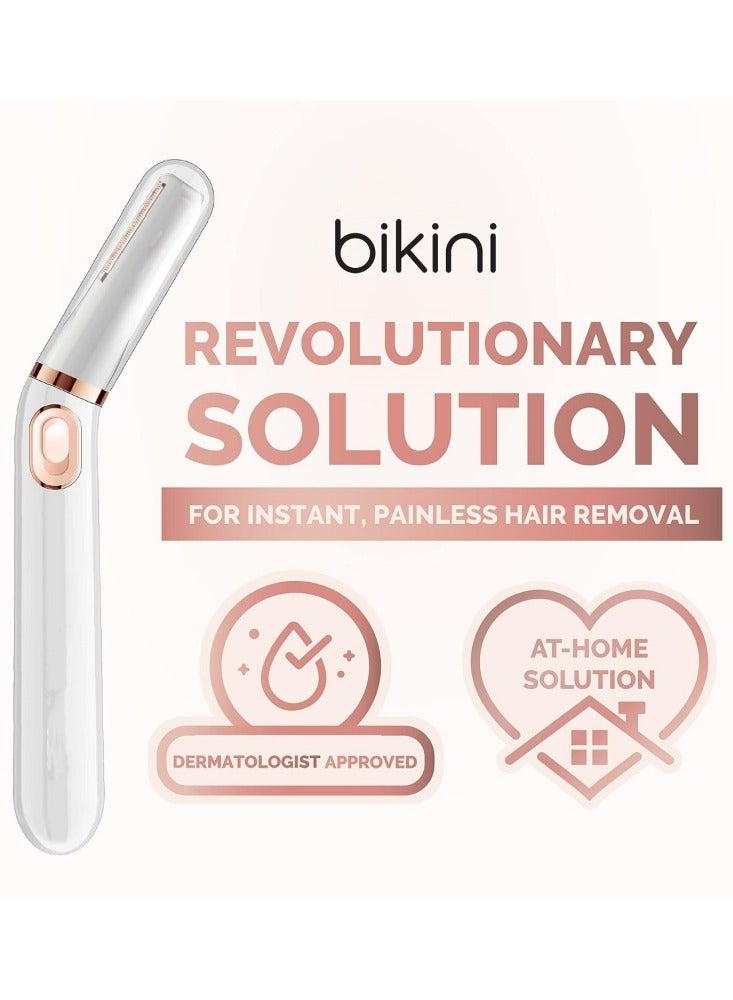 Bikini Shaver and Trimmer Hair Remover for Women Dry Use Electric Epilator Personal Groomer for Intimate Ladies Shaving No Bump Smooth Shaving - Image 2