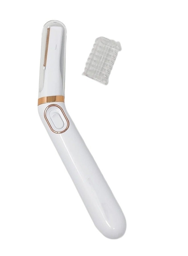Bikini Shaver and Trimmer Hair Remover for Women Dry Use Electric Epilator Personal Groomer for Intimate Ladies Shaving No Bump Smooth Shaving - Image 1