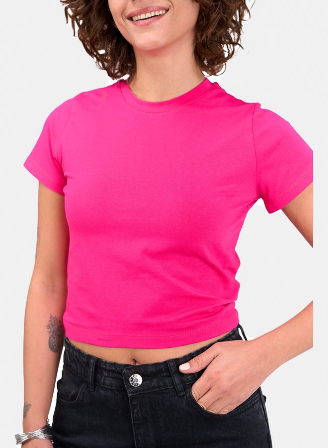 Clue Plain Cropped Top - Image 4