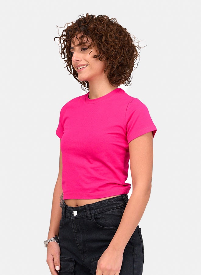 Clue Plain Cropped Top - Image 2