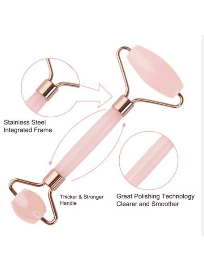 جهاز تدليك أسطوانة مزدوجة الرأس للعين والرقبة واسترخاء الوجه - Image 1