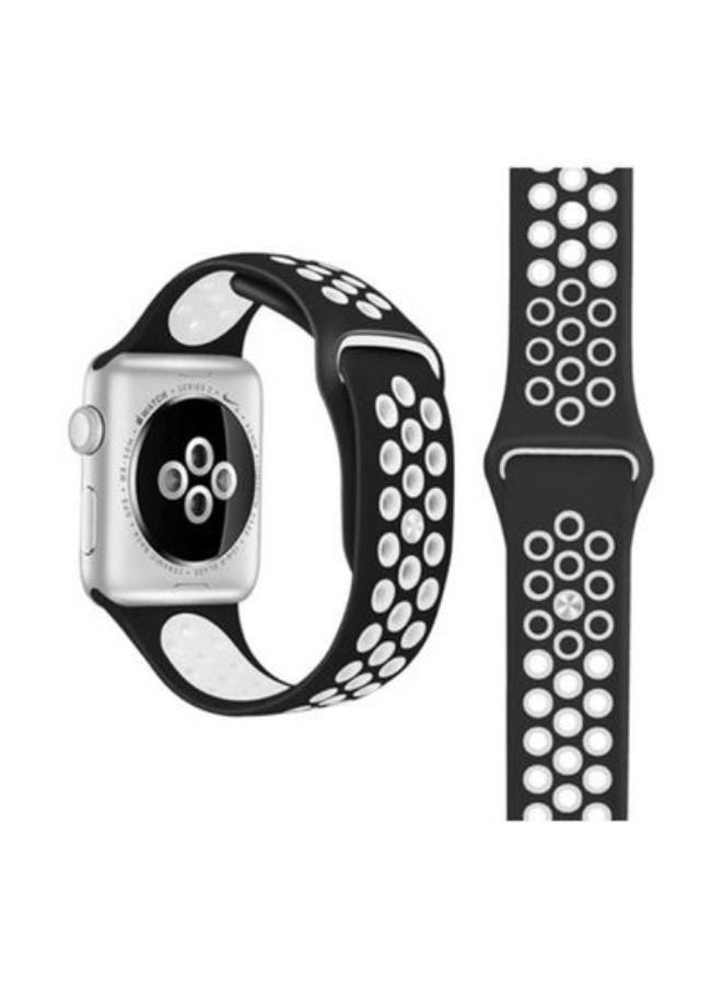 استبدال سيليكون حزام ل أبل ووتش الرياضة الفرقة ل أنا ووتش سوار 42 مللي متر