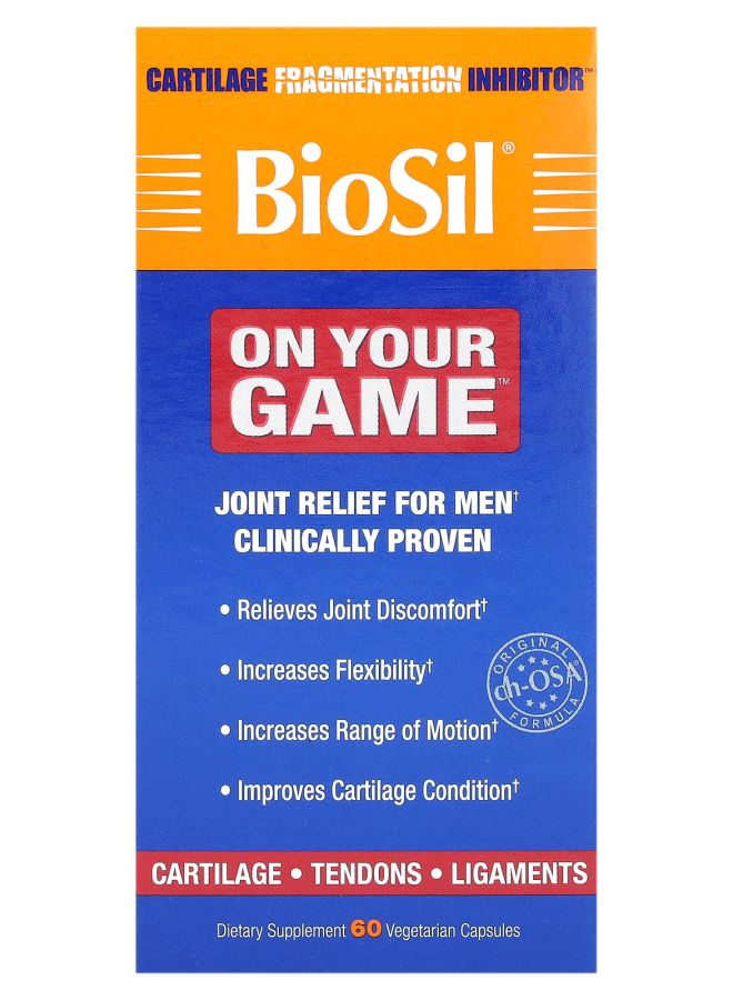 BIOSIL On Your Game 60 Vegetarian Capsules