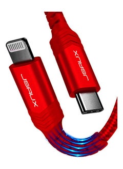 Jsaux (CL0216) MFi USB-C to LIGHTNING Cable 3M Red - pzsku/ZDE326FC8CFB3094EBE3AZ/45/_/1715675602/64f7921d-fcf9-491b-9be9-95a549bf9379