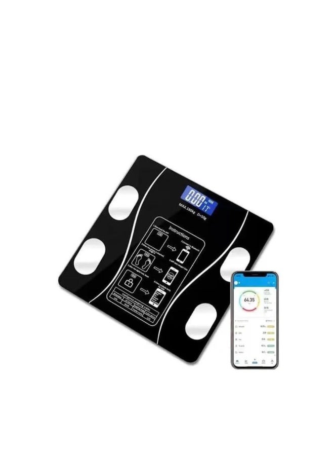 دينكس ميزان ذكي لقياس الوزن  يعمل بالبلوتوث من دينكس DX1717 - Image 2