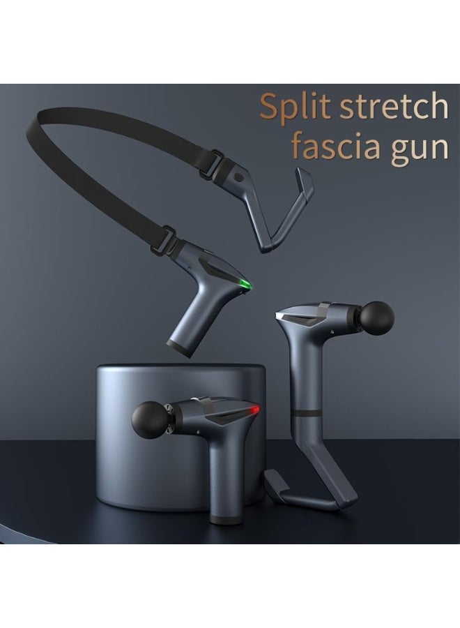 BlueFire Professional Cordless Deep Tissue Massage Gun - 1500mAh Rechargeable Percussion Therapy Gun for Full Body Pain Relief, Myofascial Release & Muscle Recovery for Athletes, Men & Women with Detachable Handle & Stretch Strap - Image 2