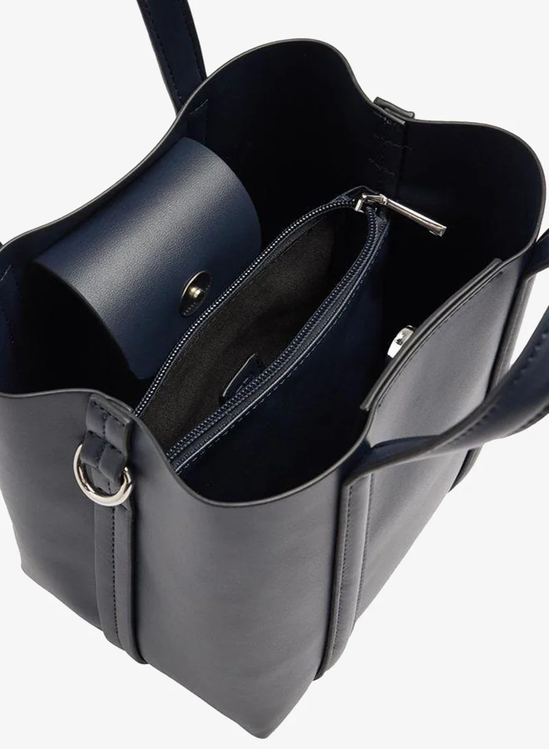 Parfois Blue Tote Bag With Crossbody for Women | Best Price UAE