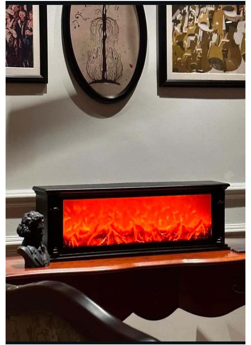 MARS Q Decorative LED Lamp in the Shape of a Fireplace 63×22 cm  - Image 2