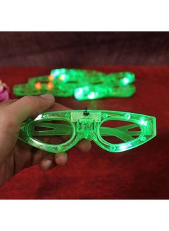 Wizme Wizme 6Pcs Led Flashing Light Up Goggles for Kids Adults Night Theme Functions Pack of 1 (Multicolor)  - Image 5
