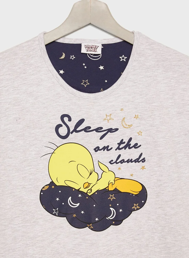 Looney Tunes Teen Tweety Night Dress