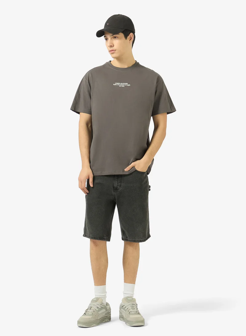 Ripples  Mens Drop Shoulder T-shirt for Men | Best Price UAE