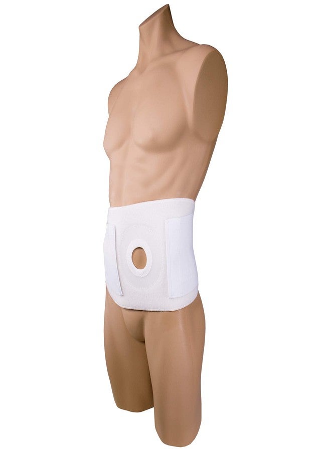 OTC Ostomy Abdominal Binder, Stoma Support, Hernia Colostomy, 6" Belt, 2" Opening Pad, Medium - Image 1
