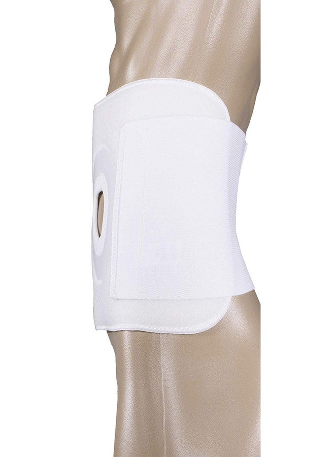 OTC Ostomy Abdominal Binder, Stoma Support, Hernia Colostomy, 6" Belt, 2" Opening Pad, Medium - Image 4