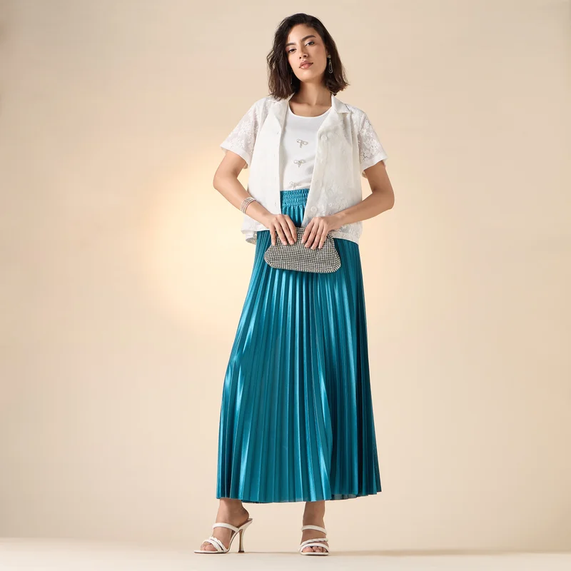 2Xtremz 2Xtremz Pleated Skirt with Elasticated Waistband